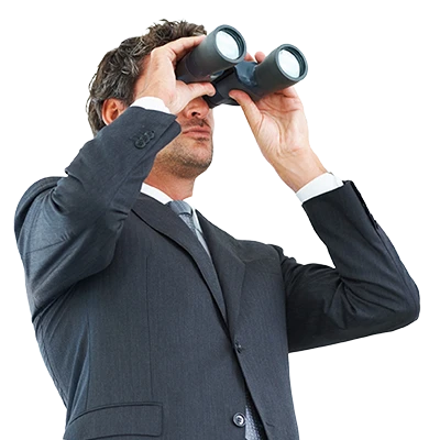 Homme d'affaires qui recherche un local commercial en Vendée
