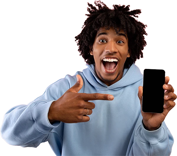Homme qui cherche à contacter Océanis