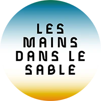 Les Mains dans le sable, logo d'une association partenaire E.Leclerc St Gilles