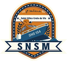SNSM, logo d'une association partenaire E.Leclerc St Gilles