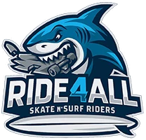Skate club Ride 4 All, logo d'une association partenaire E.Leclerc St Gilles