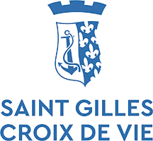Ville de Saint Gilles Croix de Vie, logo d'une association partenaire E.Leclerc St Gilles