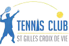 Tennis club SGXV, logo d'une association partenaire E.Leclerc St Gilles